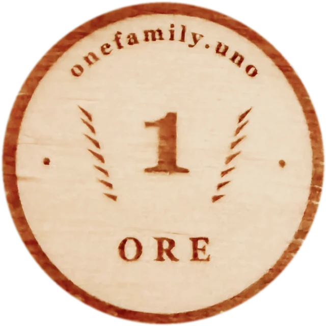 ORE wooden coin